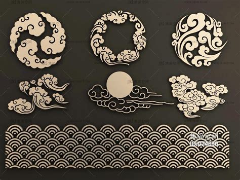中国传统古典祥云图案元素素材下载-正版素材401546958-摄图网