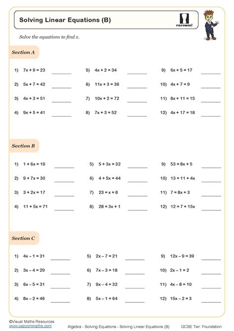 Printable Math Worksheets For 7th Grade