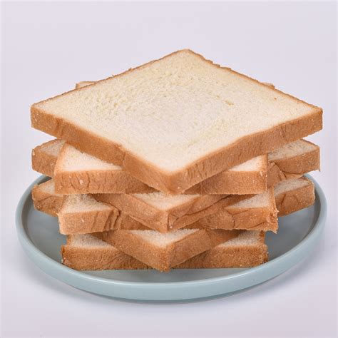 方形白吐司面包片