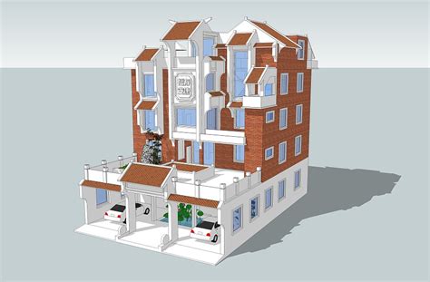 老家房子的改造狂想模型|三维|建筑/空间|荭翼 - 原创作品 - 站酷 (ZCOOL)