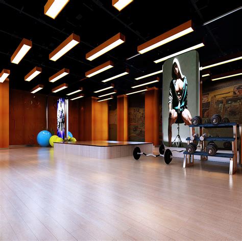 健身房设计|空间|室内设计|苏川君 - 原创作品 - 站酷 (ZCOOL)