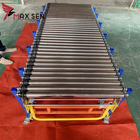 OEM Custom High Quality Flexible Gravity Steel Roller Conveyor System ...
