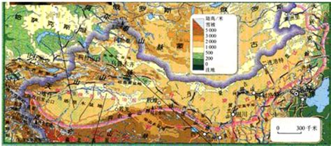 西北地区位置范围,西北地区范围,西北地区位置和地形图_大山谷图库