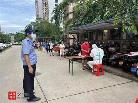 儋州市公安局民警冲锋“疫”线 展现最美“警察蓝”