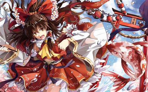 「原创」东方prject心绮楼博丽灵梦动图片