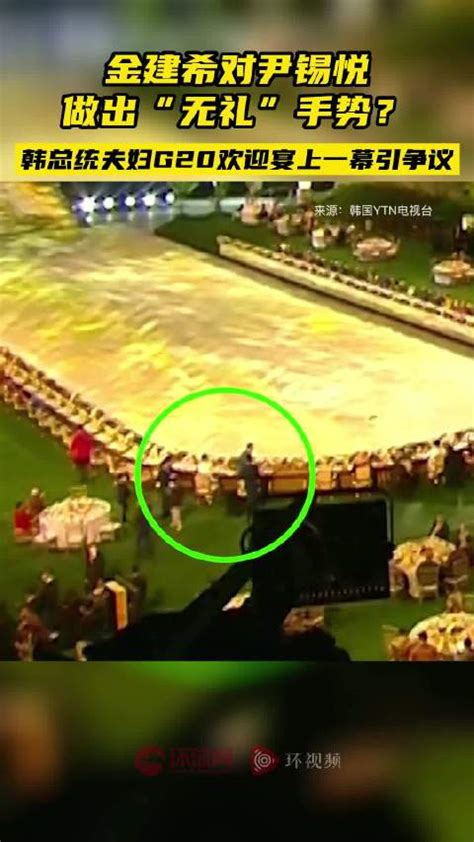 金建希对尹锡悦做出“无礼”手势？韩总统夫妇G20欢迎宴上一幕引争议|尹锡悦|G20|巴厘岛_新浪新闻