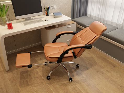 3D 办公椅 皮椅 家具效果图|工业/产品|家具|及时行乐 - 原创作品 ...