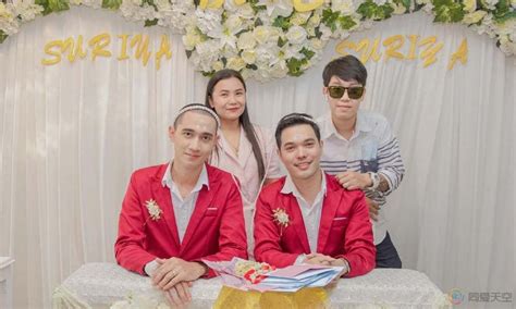泰国同志夫夫晒结婚照，遭印尼反同群体网暴__凤凰网
