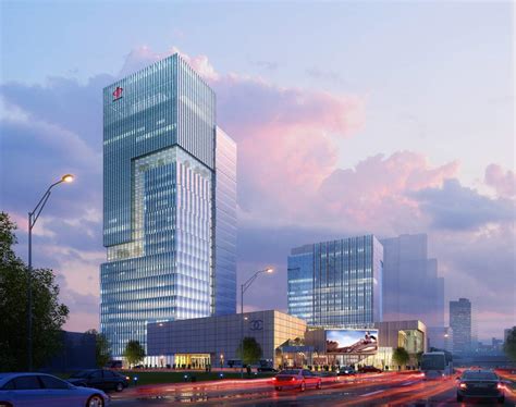 戴文能源公司新现代总部大楼设计方案-办公资讯-上海勃朗空间设计公司