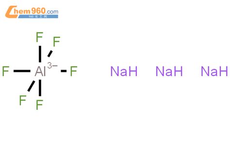 13775-53-6_六氟铝酸钠CAS号:13775-53-6/六氟铝酸钠中英文名/分子式/结构式 – 960化工网