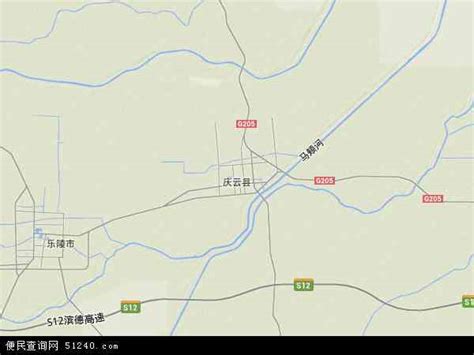 庆云县地图 - 庆云县卫星地图 - 庆云县高清航拍地图