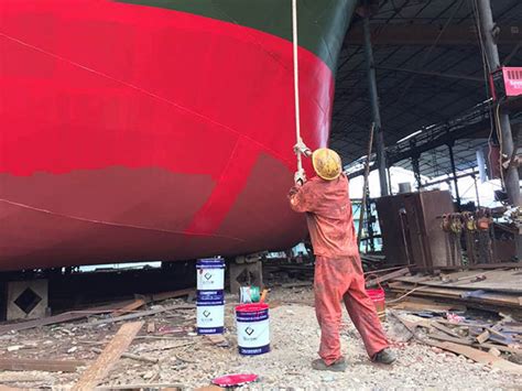 外高桥海工SBM项目第四艘FPSO主船体分段涂装完工 - 在建新船 - 国际船舶网