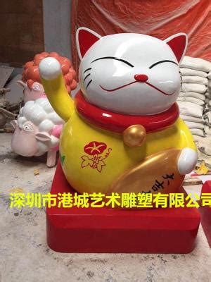 吉祥物招财猫,雕塑艺术,文化艺术,摄影,汇图网www.huitu.com