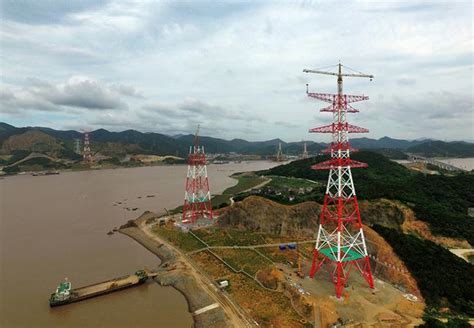 舟山将矗立起世界第一输电高塔-新闻中心-天山网