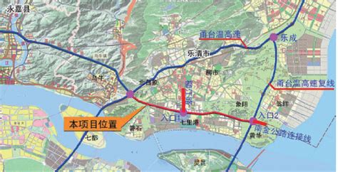 2025温州高速规划图,州高速规划图,瑞平苍高速路线图_大山谷图库