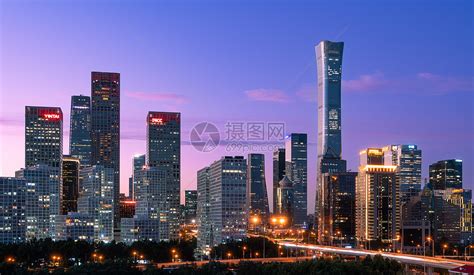 北京CBD城市夜景风光的建筑摄影图__建筑摄影_建筑园林_摄影图库_昵图网nipic.com