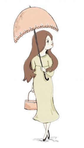 黄色系漫画人物图片