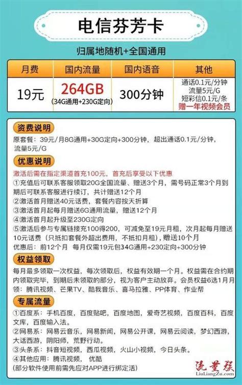 中国电信全部套餐大全，2023年最新资费-有卡网