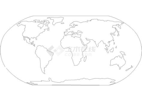 世界地图dwg较简单_城市规划_土木在线