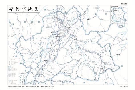 2022年宁国市标准地图-宁国市人民政府