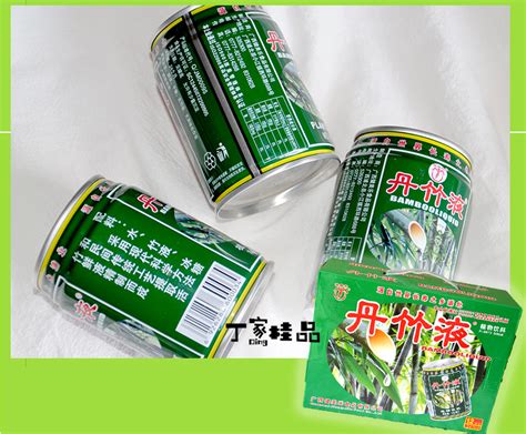 广西浦北特产健丹竹液植物饮料竹沥水汁降火醒酒245ml*2-6罐-阿里巴巴