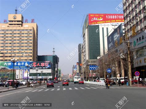 鞍山市商业街高清图片下载_红动中国