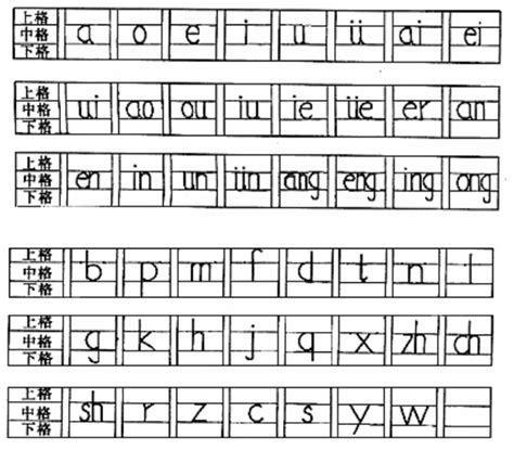 英语26个字母大小写正确书写格式