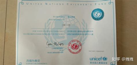 慈善爱心会标：联合国儿童基金会：携手为儿童，每一个孩子都应当被呵护
