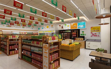 北山便利店设计案例-便利超市设计-深圳汉萨康托商业空间设计公司