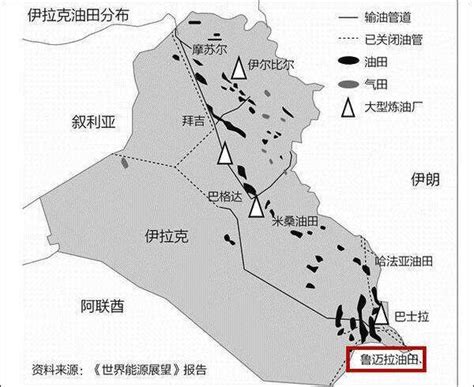 伊拉克地图图片