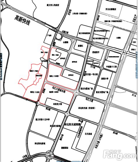 遵义新蒲新区核心区城市设计-重庆建筑设计-孚思厅建筑规划设计有限公司