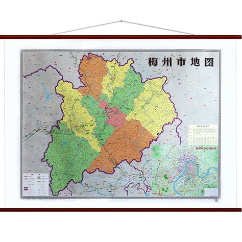 广州梅州地图全图,梅州,广州市_大山谷图库