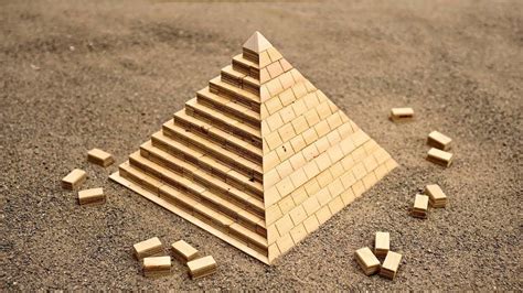 金字塔到底是怎样建造的？老外用木块模拟，终于解开了多年疑惑！
