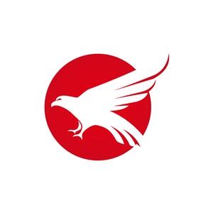 鹰logo设计_鹰标志设计_鹰图标图案矢量图素材免费下载网站_蛙客网viwik.com