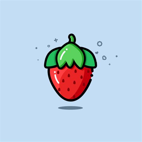 草莓插画|插画|艺术插画|kcoold - 原创作品 - 站酷 (ZCOOL)