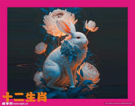中国风十二生肖剪纸风兔素材图片免费下载-千库网