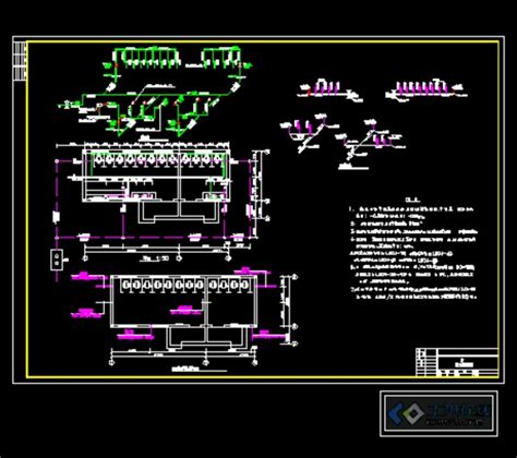 某厂区雨水污水管道平面图_AutoCAD 2004_模型图纸下载 – 懒石网