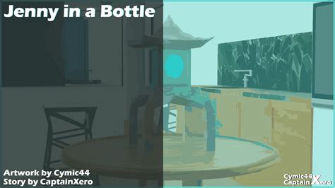 June 2021 Patreon Comic: Jenny in a Bottle