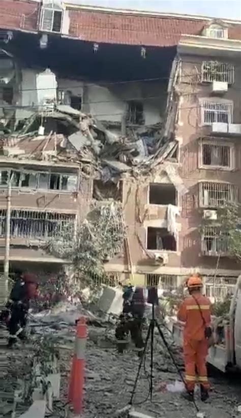 开屏新闻-天津一居民楼发生燃气爆炸致8人受伤 燃爆原因正在调查
