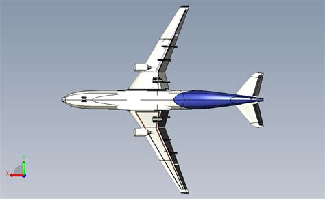 欧洲空客 A330neo客机_STEP_模型图纸下载 – 懒石网