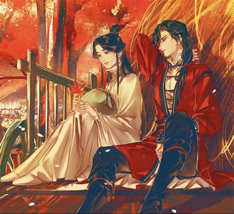 天官赐福-花怜|插画|插画习作|此间三月 - 原创作品 - 站酷 (ZCOOL)