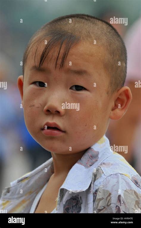 Chinese Boy in Red Traditional Stock Image - Image of person, festival ...