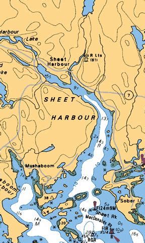 SHEET HARBOUR (Marine Chart : CA4235_2) | Nautical Charts App