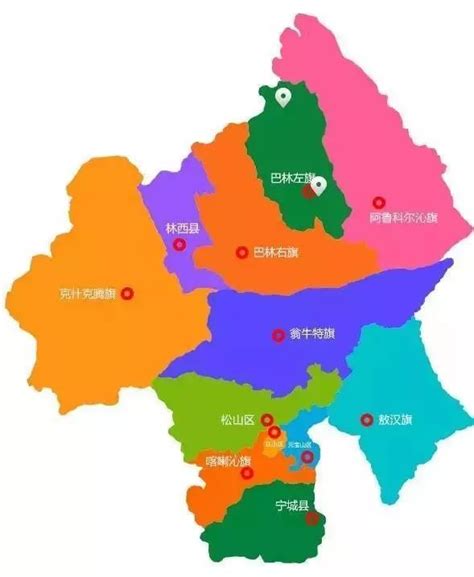 赤峰市地图图片