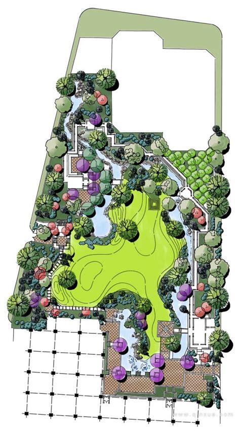 风景园林展板排版 - 效果图交流区-建E室内设计网