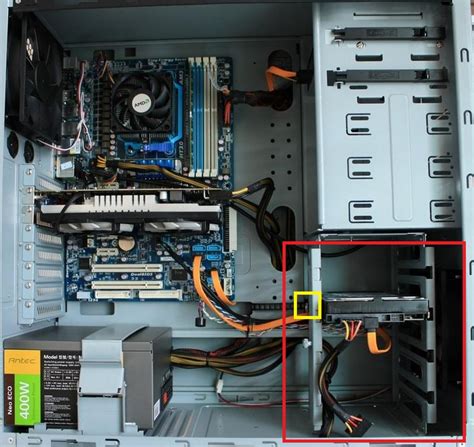 电脑主机硬盘在什么位置怎么拆？_百度知道