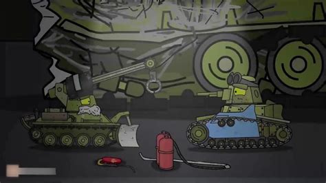 坦克动画：对KV44M进行维修，钢铁英雄苏醒归来