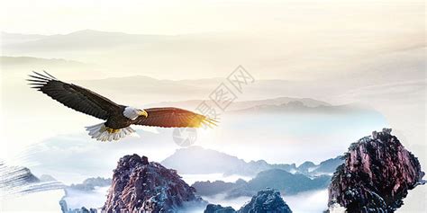 雄鹰展翅图片素材-正版创意图片400921947-摄图网