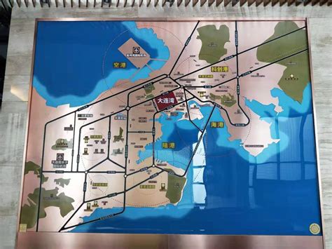 大连湾规划,2020年,示意图_大山谷图库