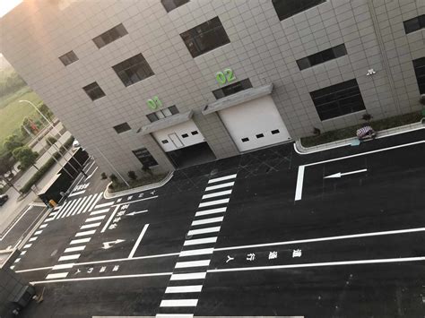 厂区道路划线 工厂人车分流 交通设施规划设计方案